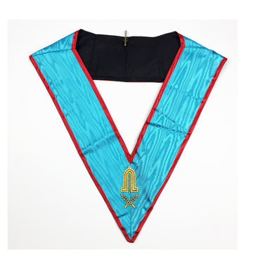 MEMPHIS MISRAIM OFFICER COLLARS Machine Embroidery Set - Set of 9 Collar